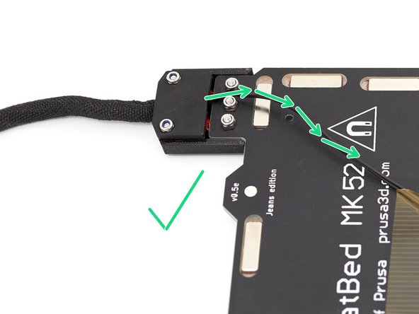On your heated bed, verify that the thermistor cable is not stretched, it should make a small curve.