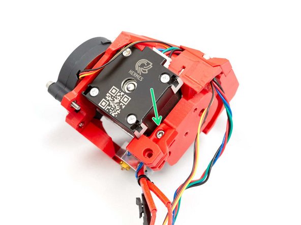 Install the pinda_mount on the body_back and secure it with an M3x10 screw