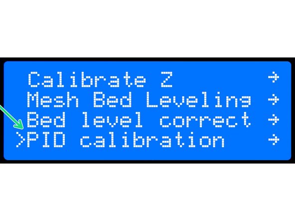 In Settings -&gt; Temperature -&gt; Fan speed set the value that corresponds to your most used slicer profile (min value = 0, max value = 255). For example, set it to 130 if you print mostly PETG and 255 if you print mostly PLA.