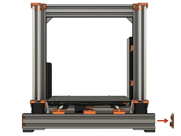 If you don't have a screen attach to the frame, then proceed as following: