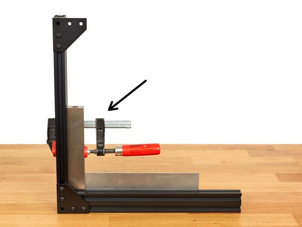 Place the assembly vertically.