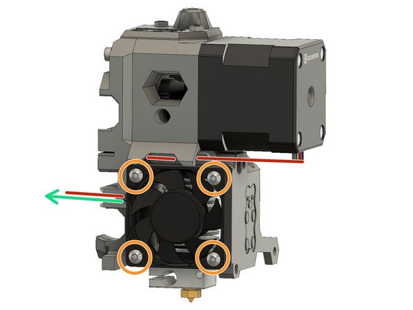This surface will be touching the extruder_body. Wires are going out from this side.