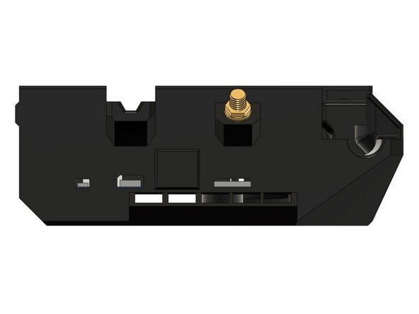 The connection between antenna and the board is designed at an angle to optimize the wire position of the antenna which avoids unnecessary strain on the wire and board connection.