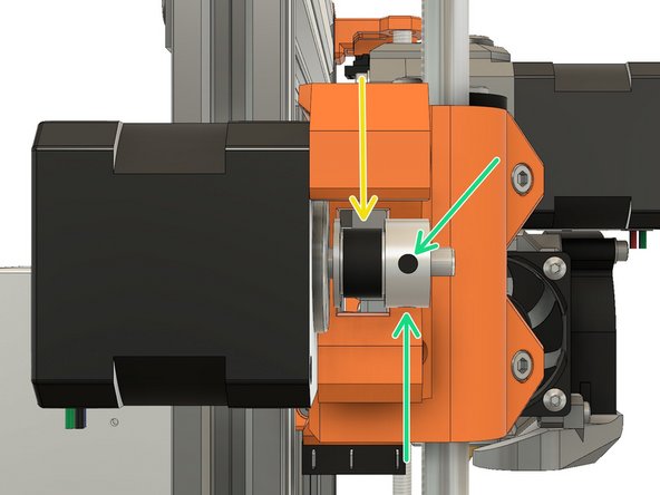 Tighten the belt until the belt is straight and doesn't sag. Don't tighten too much, you should still be able to pinch the belt with very little force force.