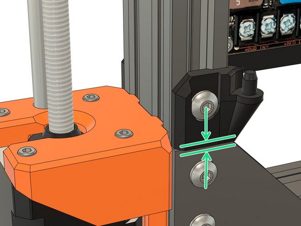 Slide the rambo_hinge_lower down to the joining plate and tighten the M5 screw fully.