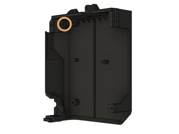 Insert 2x M3 square nuts on the from the oder side of board_cover.