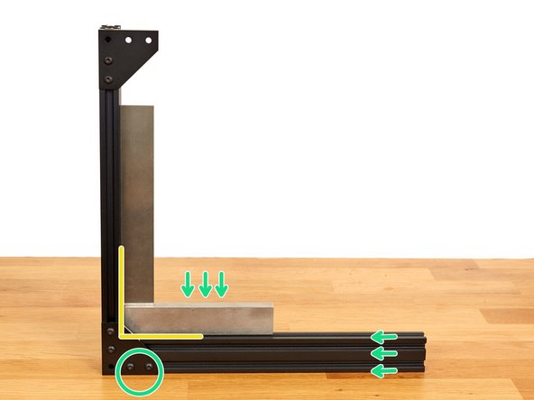 Make sure you are on a flat and plane surface.