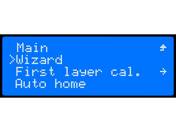 Verify that the heated bed is clean.