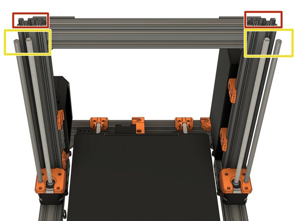 These steps are using the Bear Upgrade frame 2.1 as example but can be applied to Original Prusa frames and previous Bear Upgrade frame versions.