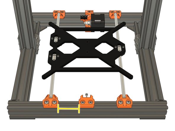 Set the y_idler_mount and y_motor_mount position as following: