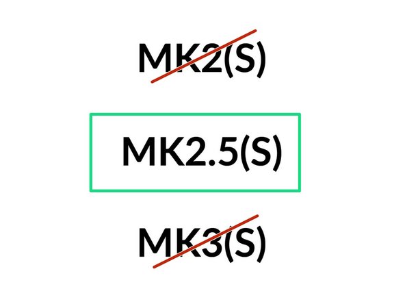 The next steps are for MK2.5(S) heated bed only.