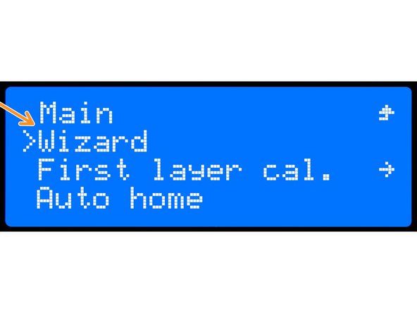 Verify that the heated bed is clean.