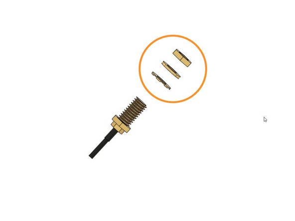 Unscrew the antenna carefully from the wire and keep it for later use. You can keep the antenna connected to the board.