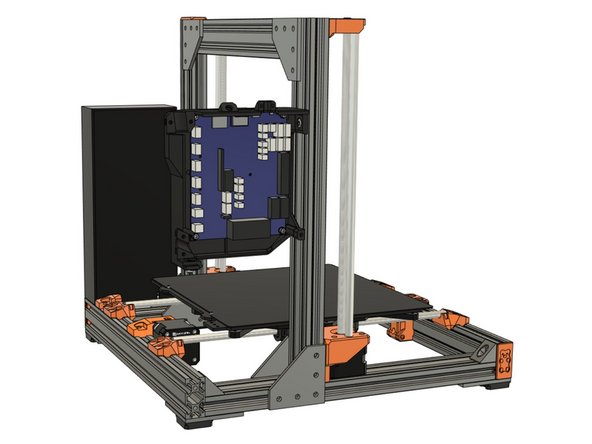 Slide the case down together with the inserted T-nut.