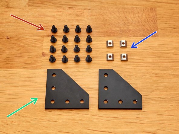 1x Z axis assembled in the previous step.