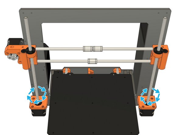 Remove the Z smooth rods.