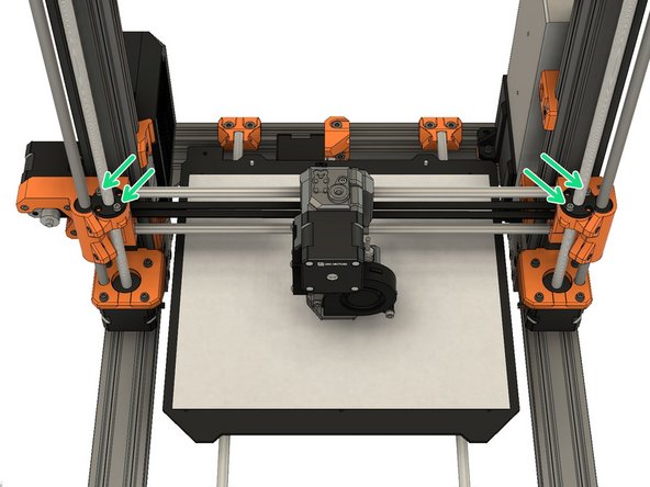 Make sure the trapezoidal nuts are moving freely.