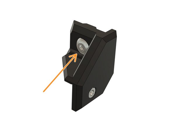 Insert an M3 hex nut, into the part, using the same technique used for the rambo_base_lower_mount.