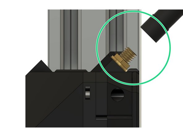 Screw the antenna on the thread sticking out of the case. Make sure it is secured firmly but do not over-tighten, not much force is needed.