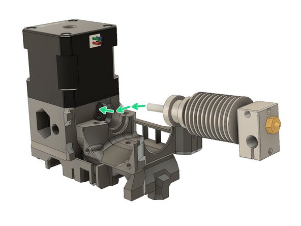 Verify your PTFE tube is 50mm long.