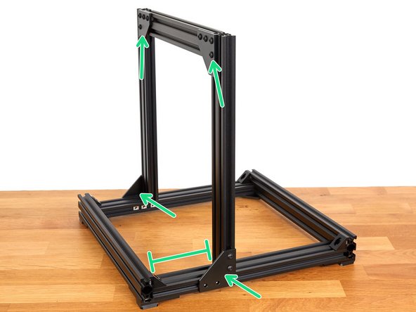 Take care to ensure that the Z axis does not fall down!