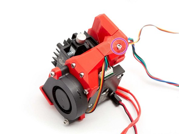 Secure the body_back with two M3x40 screws