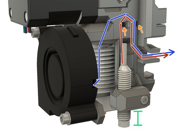 Slide a M3x10 screw into the pinda_mount and engage the square nut, but do not tighten yet.