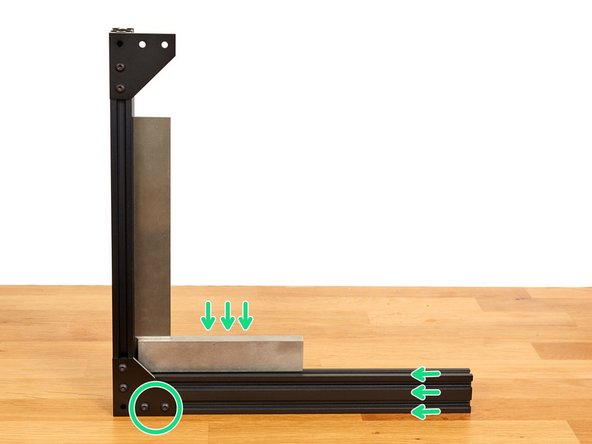 Make sure you are on a flat surface