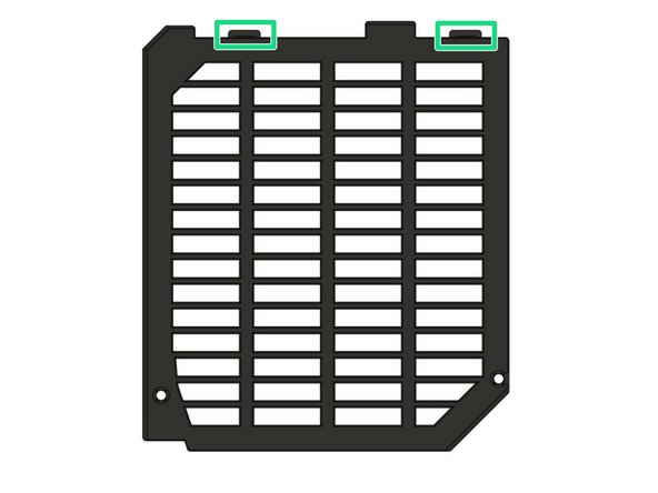 To mount the lid on the case we will insert the two tabs on the board_lid into the slots on the board_cover.