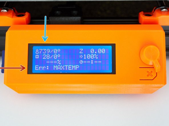 Turn the printer on.