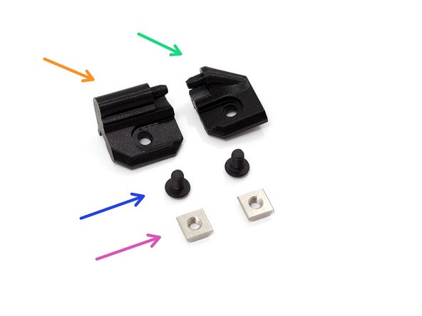 Prepare the following parts: