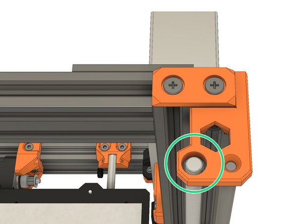 Verify that your Z lead screw is not touching the Z tops holes. If it is touching release the pressure from the X smooth rods tensioning screws like explained in the previous step.