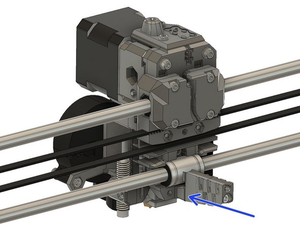 Slide a M3x40 screw through them