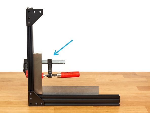 Place the assembly vertically.