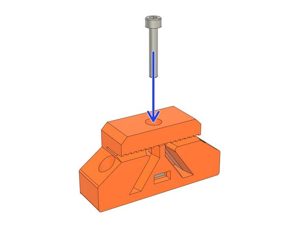 Insert 1x square nut into the y_belt_holder, as shown.