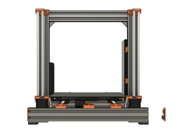 If you don't have a screen attach to the frame, then proceed as following: