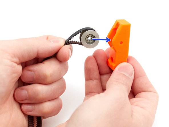 1x 20T idler with Y axis belt (650mm) looped around it.