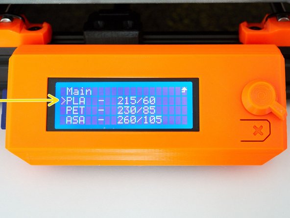 Turn the printer off and then on.