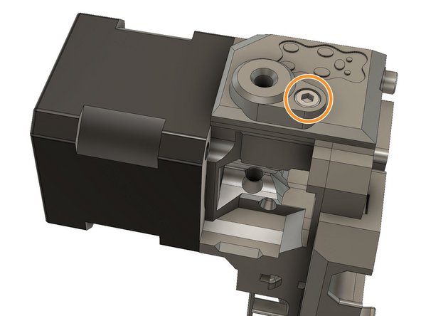 Install and secure the filament_sensor_cover with a M3x10 screw.