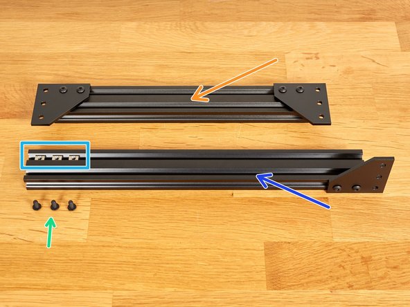 Prepare the following parts: