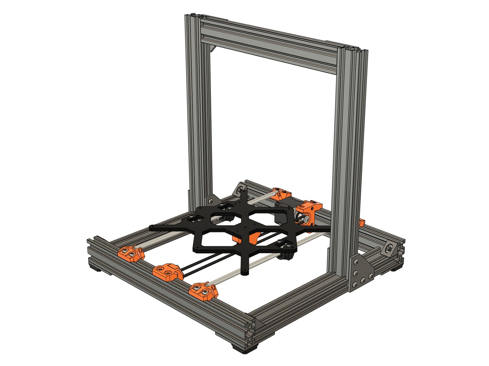 Prusa BearフレームとYキャリッジのセット Bear Upgrade for Prusa (i3) MK4(S), MK3.5(S), MK3.9(S) by