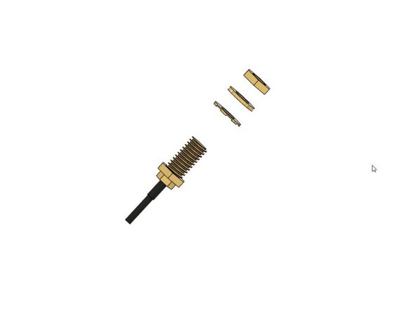 Unscrew the antenna carefully from the wire and keep it in a place where you will find it again. You can keep the antenna connected to the board.