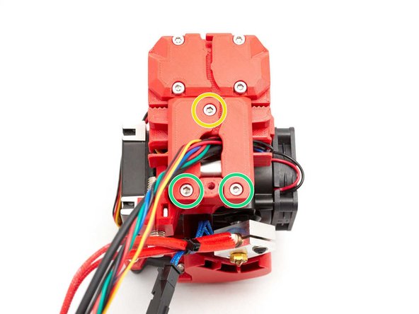 If you have trouble inserting the belt, it might be due to an extrusion multiplier issue (over-extrusion) or due to the use of a non-genuine or non-2GT belt. Check the step 5 of Preflight check and disassembly chapter for more details.