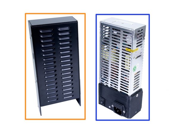 If you have the Prusa black PSU, go to  step 11