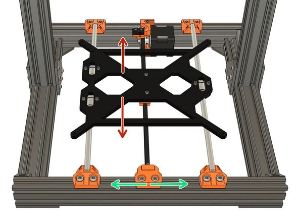 Prusa BearフレームとYキャリッジのセット 05. Y axis motion - Bear Lab