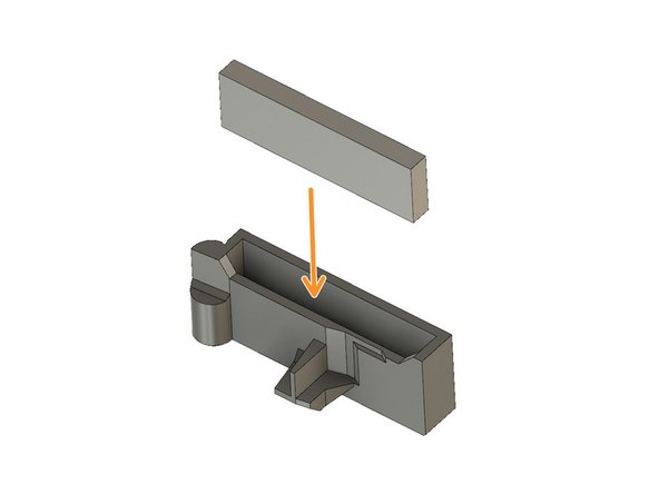 Verify that the filament_sensor_lever and the filament sensor pocket on top of the extruder_body do not have any strings and are printed well. Clean up if necessary.
