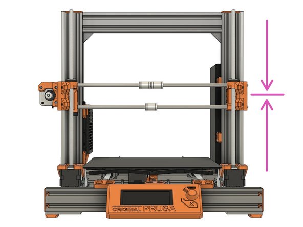 Remove the z_tops that hold the Z smooth rods.