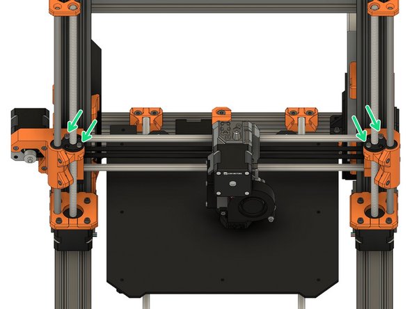 Make sure the trapezoidal nuts are moving freely.