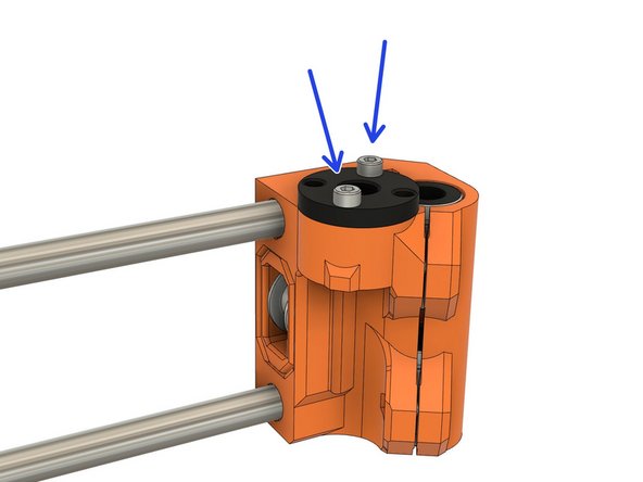 Insert a trapezoidal nut in the top of the x_end_idler.