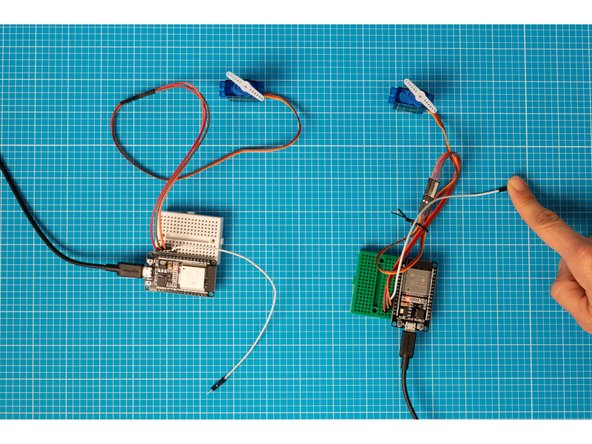 If you're building devices remotely, you'll have to coordinate testing with your partner.